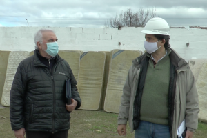 Bentancur visitó el nuevo refugio para personas en situación de calle que comenzó a funcionar en Maldonado