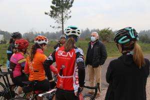 Rutas de América Femenina 2020 va tomando forma con el reconocimiento de la Pista de Ciclismo de Maldonado