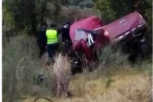 Murió una mujer tras el despiste de una camioneta en la Ruta 13; apareció droga en el rodado