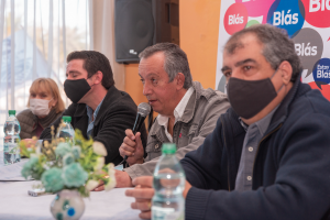 Candidatos de Unión y Cambio en Pan de Azúcar: la gente está entusiasmada por el cambio que propone Rodrigo Blás