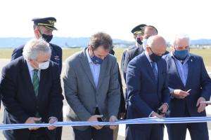 Bentancur destacó las obras de renovación concretadas en el Aeropuerto de Punta del Este