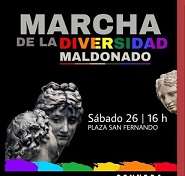 Marcha por la Diversidad se cumple este sábado en Maldonado