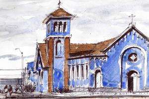 Croquiseros Urbanos es una de las firmes atracciones del Día del Patrimonio en Maldonado