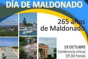 Maldonado se adapta a la nueva realidad y celebra su aniversario con una conferencia virtual