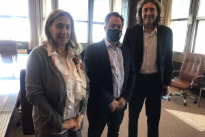 Artola transmitió a directora de DGI preocupación de empresarios de Maldonado