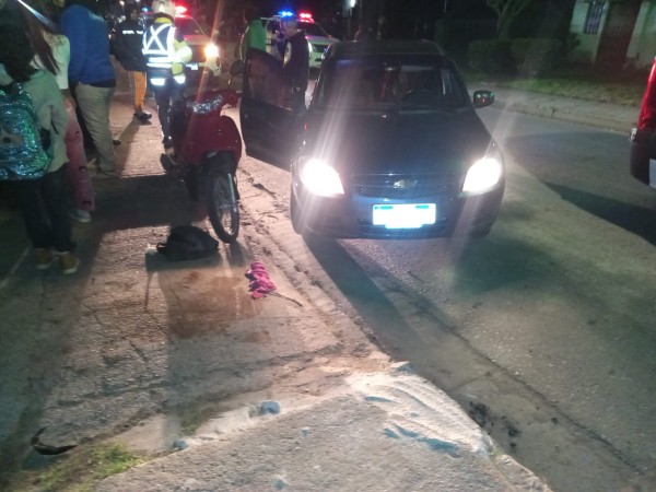 Una mujer y un niño resultaron heridos en accidente en Maldonado Nuevo