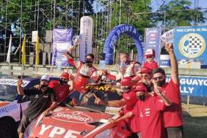 Rodrigo "Coco" Zeballos se consagró Campeón Nacional de Rally en Minas