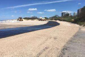 Temporada estival: están acondicionando espacios en la costa