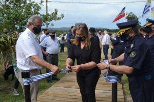Municipio de Solís Grande trabajó en el reacondicionamiento del destacamento policial de Gregorio Aznárez