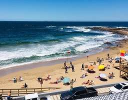 Prefectura intervino por aglomeraciones en playas de Punta del Este