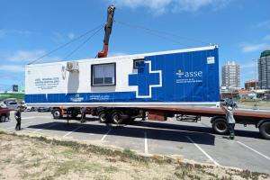 IDM colabora con la habilitación de contenedor para hisopados gratuitos en Punta del Este