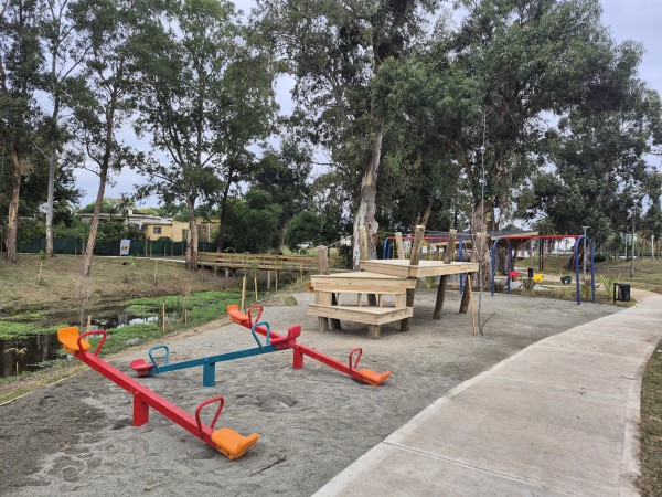 Inauguraron la primera parte del Parque Municipal La Cascada: “La entrada va a ser gratuita pero tendrá control para evitar vandalizaciones y juntaderas”, aseguró Antía