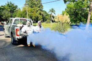 Gestión Ambiental fumigó los parques Zorrilla de Pan de Azúcar y El Jagüel