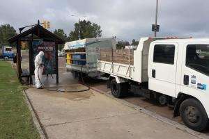 Gestión Ambiental intensificó la fumigación en distintos espacios del departamento