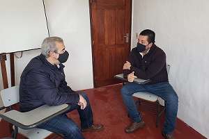 Diputado Echeverría se reunió con Larrañaga