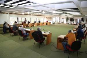 Antía reunió a los alcaldes para coordinar funcionamiento de jornales solidarios