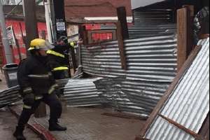 CECOED realizó varias intervenciones como consecuencia del temporal