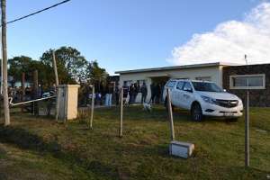 Campaña pueblo a pueblo: la asistencia en Nueva Carrara fue “muy buena” indicó el alcalde de Pan de Azúcar