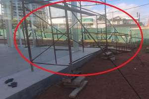 Accidente en obra de Punta del Este: parte oficial dice que no usaba elementos de seguridad y que se encontraron incumplimientos graves a la normativa laboral
