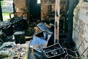 Se incendió un galpón de elaboración de alimentos en Pan de Azúcar