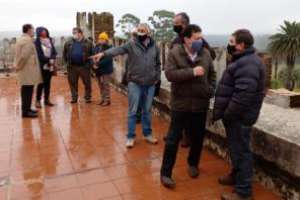 Autoridades recorrieron el Castillo de Piria junto a integrantes de la Comisión del Patrimonio Cultural de la Nación