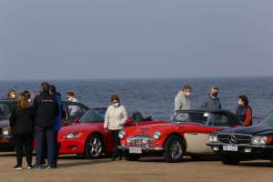 Punta del Este se vio colmada por los amantes de autos clásicos 