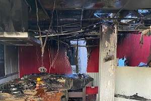 Bomberos combatió incendio en vivienda de balneario Buenos Aires