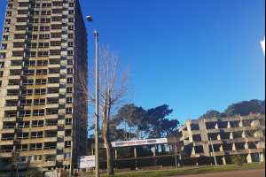 Se remata este jueves el último esqueleto edilicio que quedaba en la avenida Roosevelt