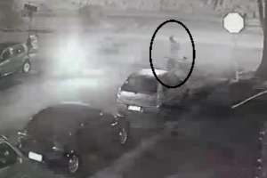 Ramblita de Piria: un policía del PADO en CTI tras caer de la moto cuando una bicicleta se le atravesó intencionalmente