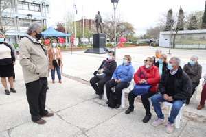 Antía saludó a los adultos mayores en la presentación del Programa Turismo Social