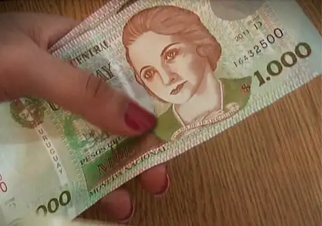 Alertan por billetes falsos de $1.000 que circulan en Maldonado
