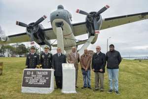 Base Curbelo: en aniversario de Operaciones Aeronavales reconocieron a Rodolfo Grolero y sus camaradas