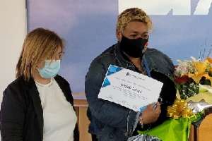 IDM reconoció a Virginia Ferreti por su nominación a los premios Amanda Rorra