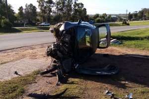 Otra conductora que despistó en ruta 39 resultó herida