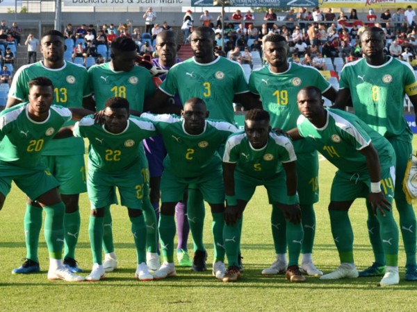 La selección de Sene...