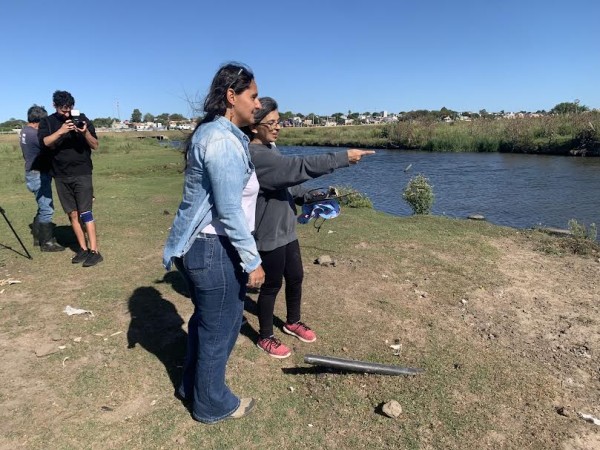 Vecinos realizaron j...