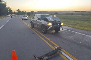 Motociclista muerto tras choque frontal en Ruta 9