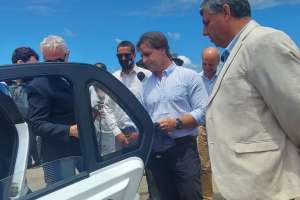 Carballal mostró a Lacalle Pou el cambio de matriz energética que comenzó a transitar Punta del Este