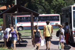 Temporada: se modificaron los recorridos del transporte colectivo departamental