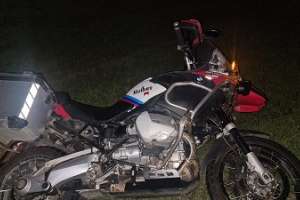 Perro que se atraviesa a una moto genera siniestro fatal en Ruta 93 a la altura de La Capuera