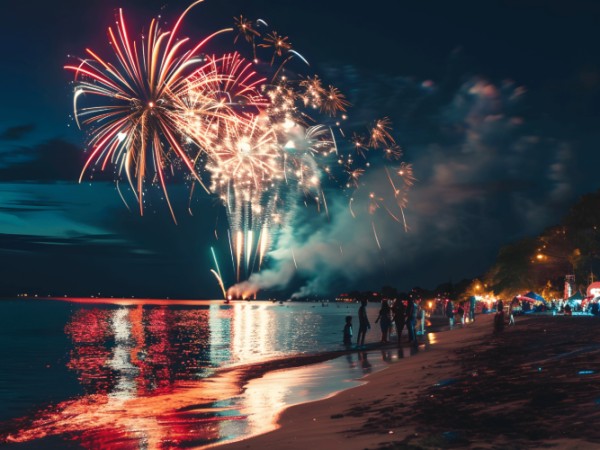 Mirá cuáles son las precauciones en el uso de fuegos artificiales