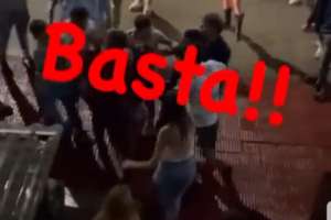 Caos en la noche; música ensordecedora, gritos y tiros en la calle a 200 metros del faro de Punta del Este