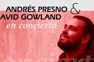 El tenor pandeazuquense que triunfa en el Reino Unido Andrés Presno junto a David Gowland se presentan en el Sodre