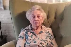 Olga Burghi Ferrari de Scasso cumplió 100 años