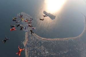 Se cerró evento de paracaidismo en Punta del Este con más 280 participantes 