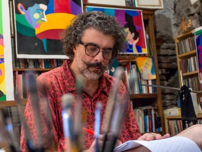 Santiago Tavella, integrante del Cuarteto de Nos, exhibirá muestra de arte en Punta Ballena