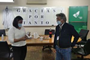 Se jubiló como médico Darío Pérez