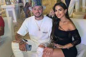 Se confirma el noviazgo del "Diente" López con una modelo argentina