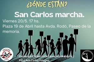 Marcha del Silencio en San Carlos
