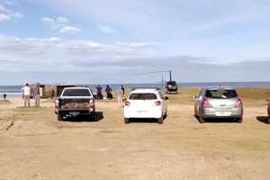 Una chica que practicaba surf sufrió un accidente en José Ignacio
